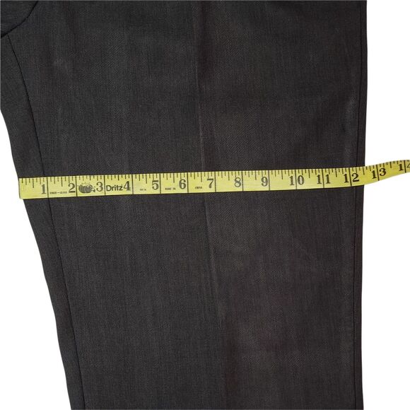 Eddie Domani Straight Leg Trousers 36 x 32 Mens 4 Pocket Pleated Slate Grey - Picture 9 of 10